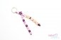 Preview: Anhänger Personal-Line Violette - Rosa dual