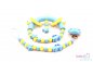 Preview: Nuggiketteli & Greifling Set Smart-Line Blau - Gelb