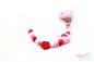 Preview: Nuggiketteli & Greifling Set Smart-Line Rot - Rosa