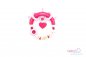 Preview: Nuggiketteli & Greifling Set mit Namen Personal-Line Rot - Rosa
