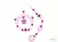 Preview: Nuggiketteli & Greifling Set Glamour-Line Rosa - Violett