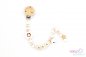 Preview: Nuggiketteli & Greifling Set mit Name Personal-Line Nature - Weiss