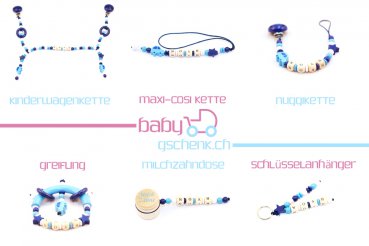 Set Config-Line Blau - Weiss