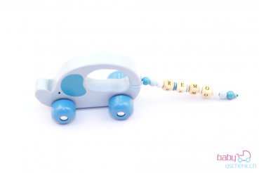 Greifling Auto Elefant Personal-Line Blau