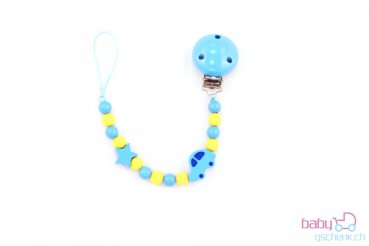Nuggiketteli Smart-Line Blau - Gelb