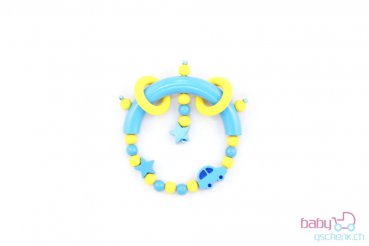 Nuggiketteli & Greifling Set Smart-Line Blau - Gelb