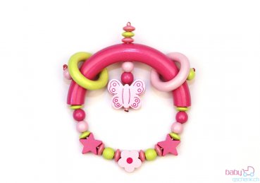 Greifling Glamour-Line Pink - Grün