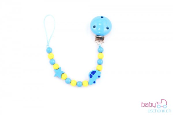 Nuggiketteli Smart-Line Blau - Gelb