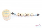 Milchzahndose Personal-Line Grau-Hellblau