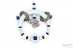 Greifling Glamour-Line Hellblau - Silber