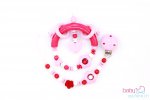 Nuggiketteli & Greifling Set Smart-Line Rot - Rosa