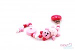 Nuggiketteli Glamour-Line Rosa - Rot
